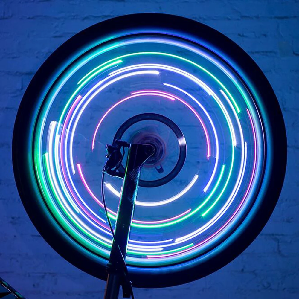 20 LED الملونة أضواء دراجة الجبلية الطريق الدراجة ضوء الدراجات عجلة بقضبان مصباح الدراجة اكسسوارات وسيس Led Bicicleta Bisiklet 20 LED الملونة أضواء دراجة الجبلية الطريق الدراجة ضوء الدراجات عجلة بقضبان مصباح الدراجة اكسسوارات وسيس Led Bicicleta Bisiklet