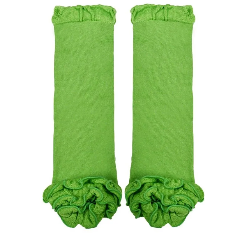 M89CNew детская одежда для маленьких девочек детские носки гетры для малышей носки наколенники, плотные колготки цвета: белый/черный/зеленый/розовый