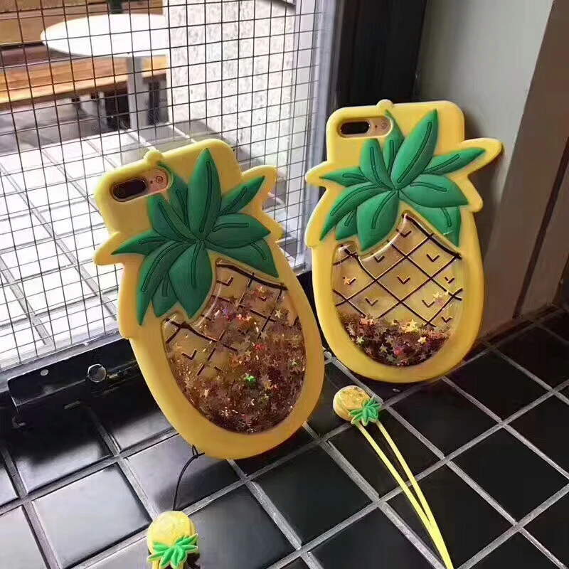 coque iphone 5 liquide ananas