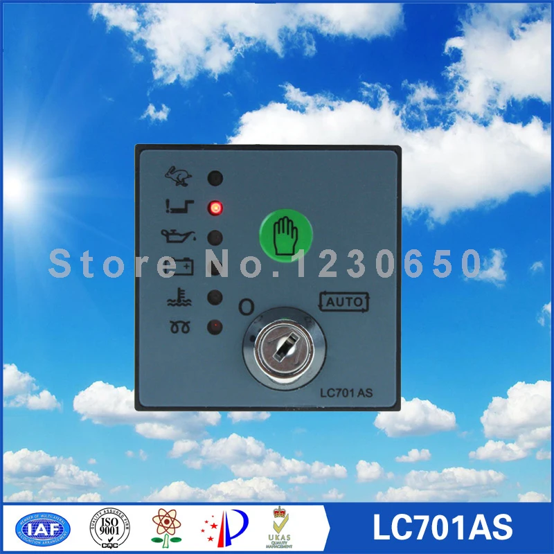 

Generator controller LXC701AS same size and same functions as DSE701