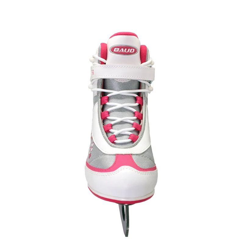 المهنية الأطفال المبتدئين الشكل التزلج الجليد شفرة أحذية التزلج على الجليد الدافئة الباردة المقاومة زهرة سكين الجليد هوكي Patines ID21