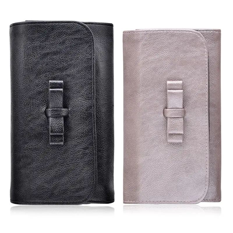 

Butterfly PU Makeup Brush Bag Waist Case Professional Powder Foundation Eyeshadow Makeup Brushes Cosmetics Tools