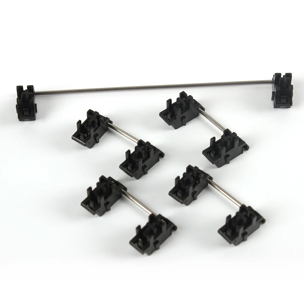 Пластинчатый черный Вишневый OEM стабилизаторы ясный спутниковый оси 7u 6.25u 2u 6u для механических клавиш модификатора клавиатуры