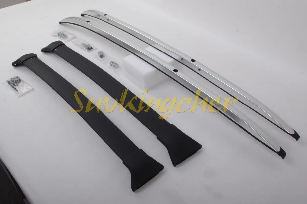 

4Pcs Aluminium fit for Mazda CX-3 CX3 2016 2017 2018 baggage luggage roof rack roof rails bar crossbar