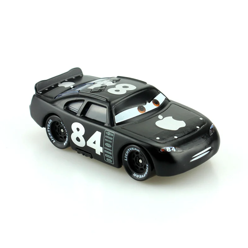 100% оригинальные модели автомобилей Disney Pixar No.84 Apple Racing масштаб 1:55 литой