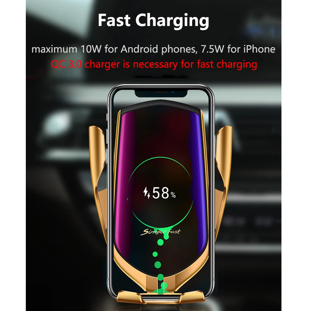 Беспроводное зарядное устройство NTONPOWER Qi для iPhone XS Max X 8 10 Вт быстрая Беспроводная