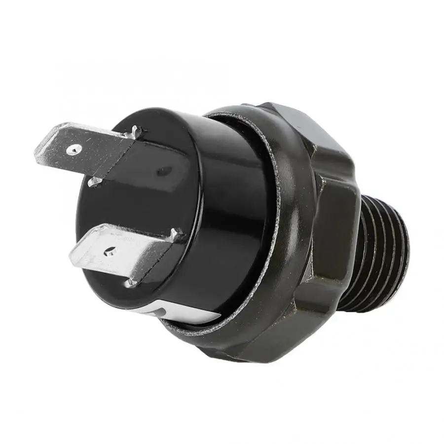 

Car Horn Air Compressor Pressure Control Switch Automatic Valve NPT1/4 110-140PSI Air Compressor Control Switch