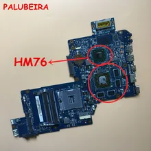 PALUBEIRA для Toshiba Satellite C870 C875 Материнская плата ноутбука HM76 H000052840 PGA989 материнская плата с 8 видеокартой
