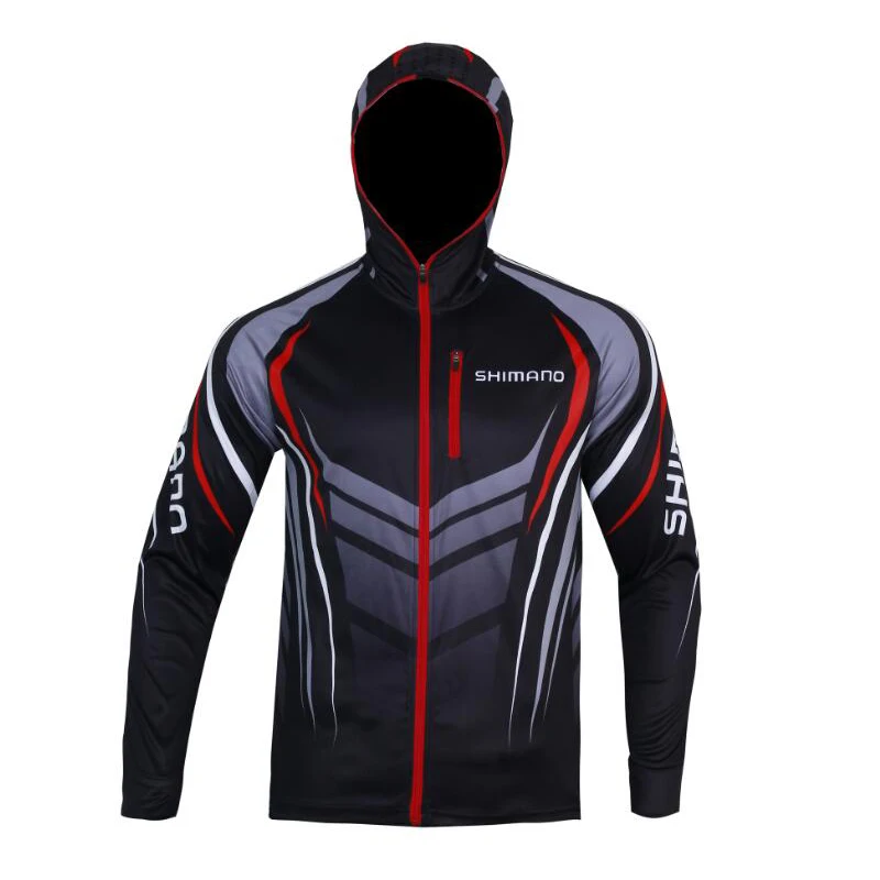 

Fishing jersey Outdoor Sports Fishing Clothing Hooded Men Jacket Quick-Drying Fishing Shirt For Hiking Cycling Fishing Clothes