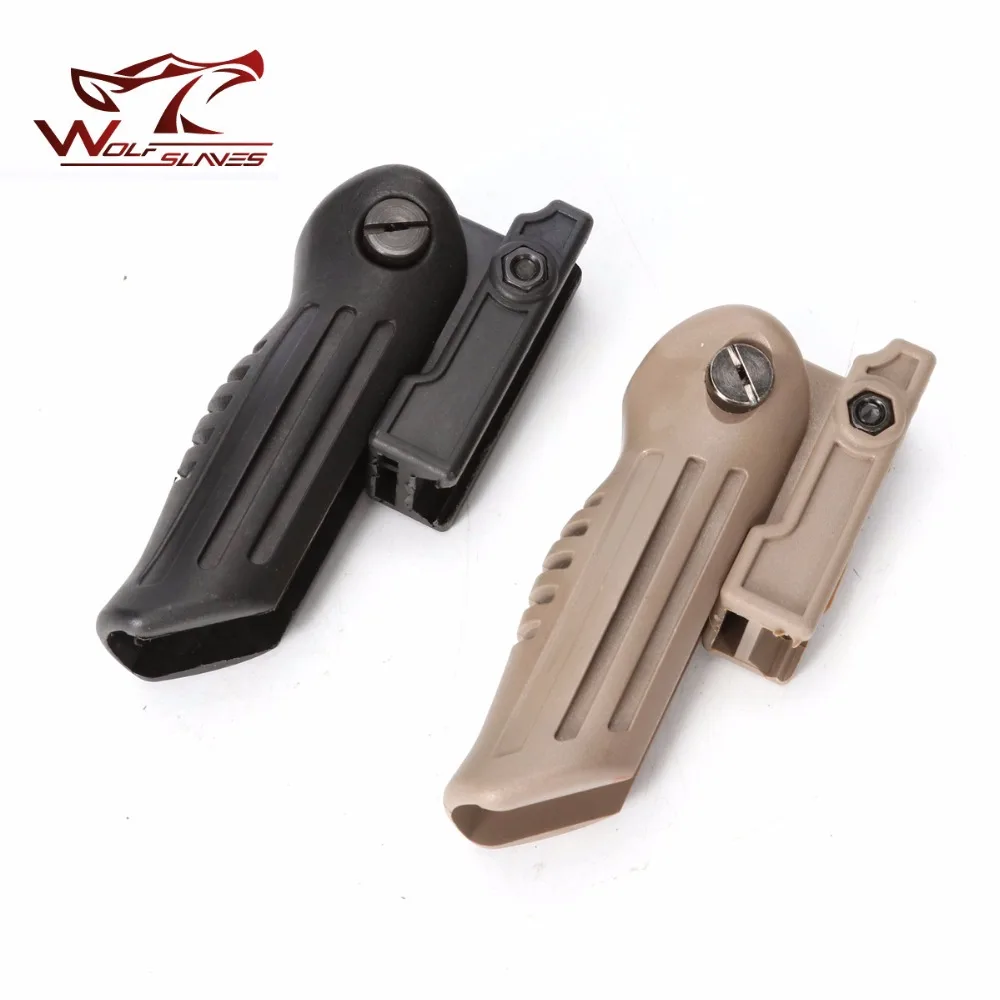 

New Hand Grip Hunting Small Folding Grip Accessories for Nerf Toy G un With Guide Rail Military Tactical Grips