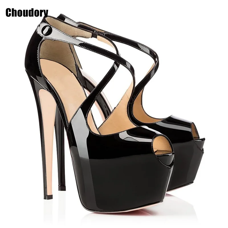 Odetina-2017-Brand-Plus-Size-Women-s-Fashion-Sexy-High-Heel-Platform-Pumps-Shoe-Open-Toe (2)