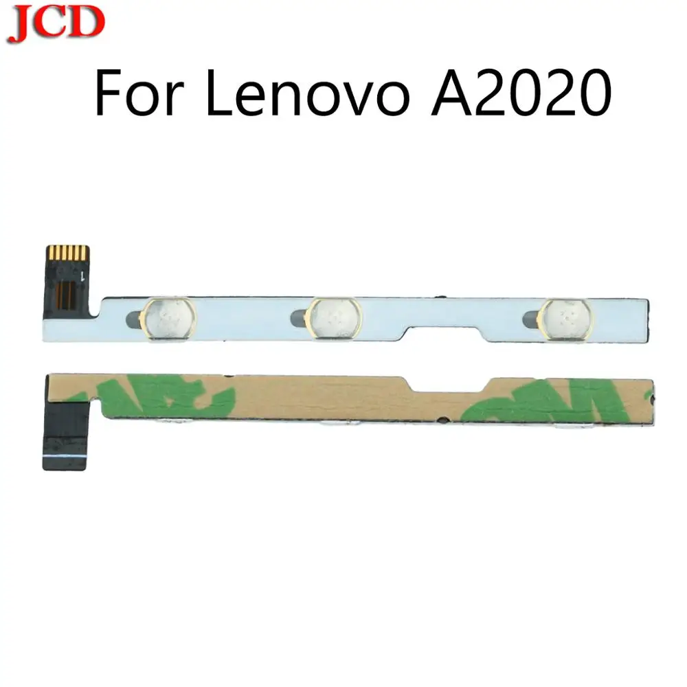 JCD For lenovo A2010 A2020 A536 A5000 A6000 K900 K3 K4 Note K5 X2 C2 S1 Power On Off Volume Up Down Button Key Switch Flex Cable - Цвет: No2 For Lenovo A2020