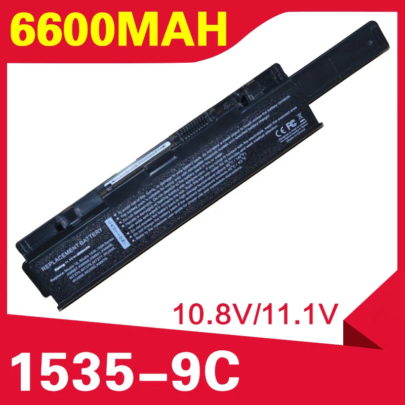 ApexWay 9 cell Аккумулятор для ноутбука dell KM958 KM965 MT264 WU946 A2990667 PP39L PP33L Dell Studio 1535 1536 1537 |