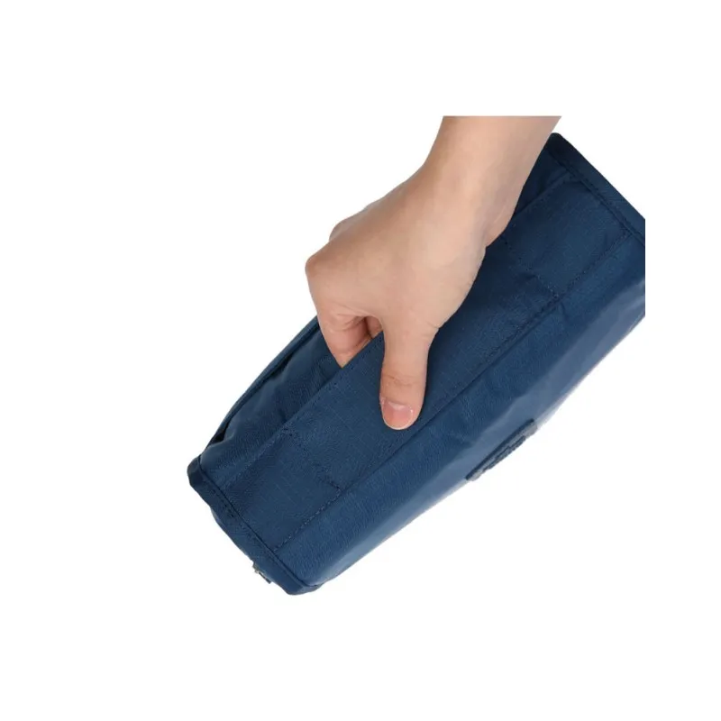 للماء المرأة التجميل حقيبة شنقا حقيبة مستحضرات تجميل النايلون السفر المنظم للرجال كبير الضروريات حافظة للمكياج غسل حقيبة مستحضرات تجميل