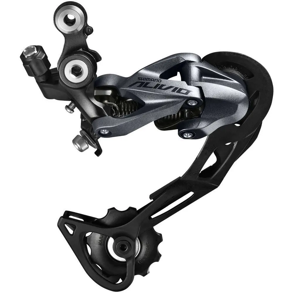 Shimano Alivio RD-M4000-SGS 9-Speed Long Cage Shadow Rear Derailleur