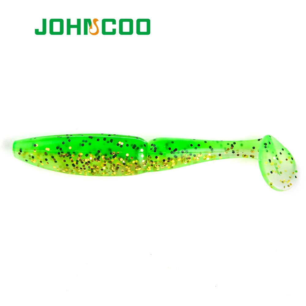 JOHNCOO приманки для рыбалки мягкие 85 мм 110 Easy Shiner от свимбейт в форме червя один Шад