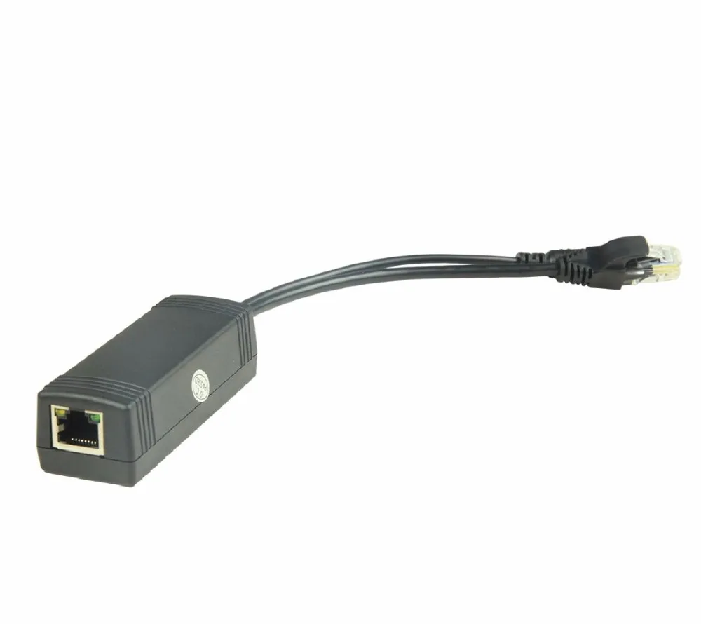 IEEE 802.3af 10/100 м кабель-Сплиттер POE 13 Вт POE через Ethernet кабель 48 V-12 V 1A