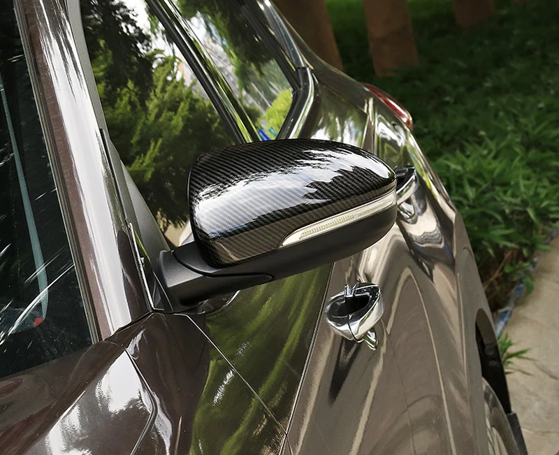 Suporte de Vidro Adesivo da Tampa da Guarnição para Hyundai Porta Espelho Retrovisor Tucson 2020 2 Pcs Abs 13 Caixas e racks p telhado