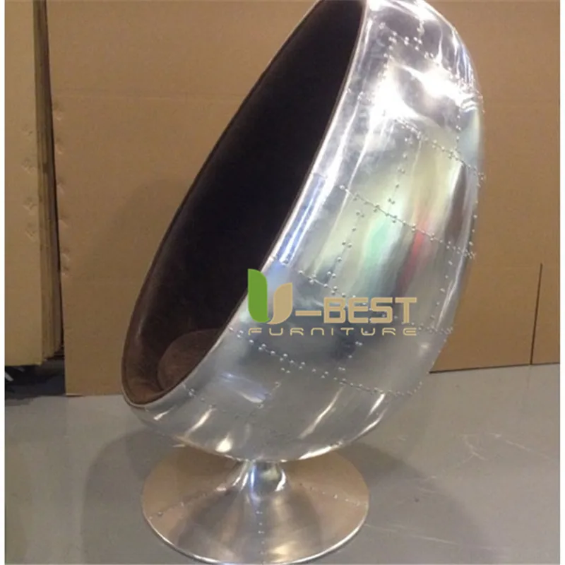 avitor aluminum egg chair vintage style (2)
