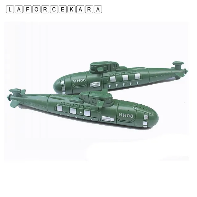 2 Pcs World War II Submarine Model High Quality Plastic Military War - 640x640 - jpeg World War Ii Submarine Models