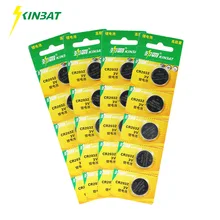 

KINBAT 20pcs/lot CR2032 DL2032 ECR2032 GPCR2032 3V Button Cell Lithium Battery For Car Remote Control Calculator PDA Pedometer