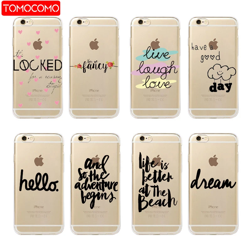 Summer Beach Positive Instagram Quote Soft Clear Phone