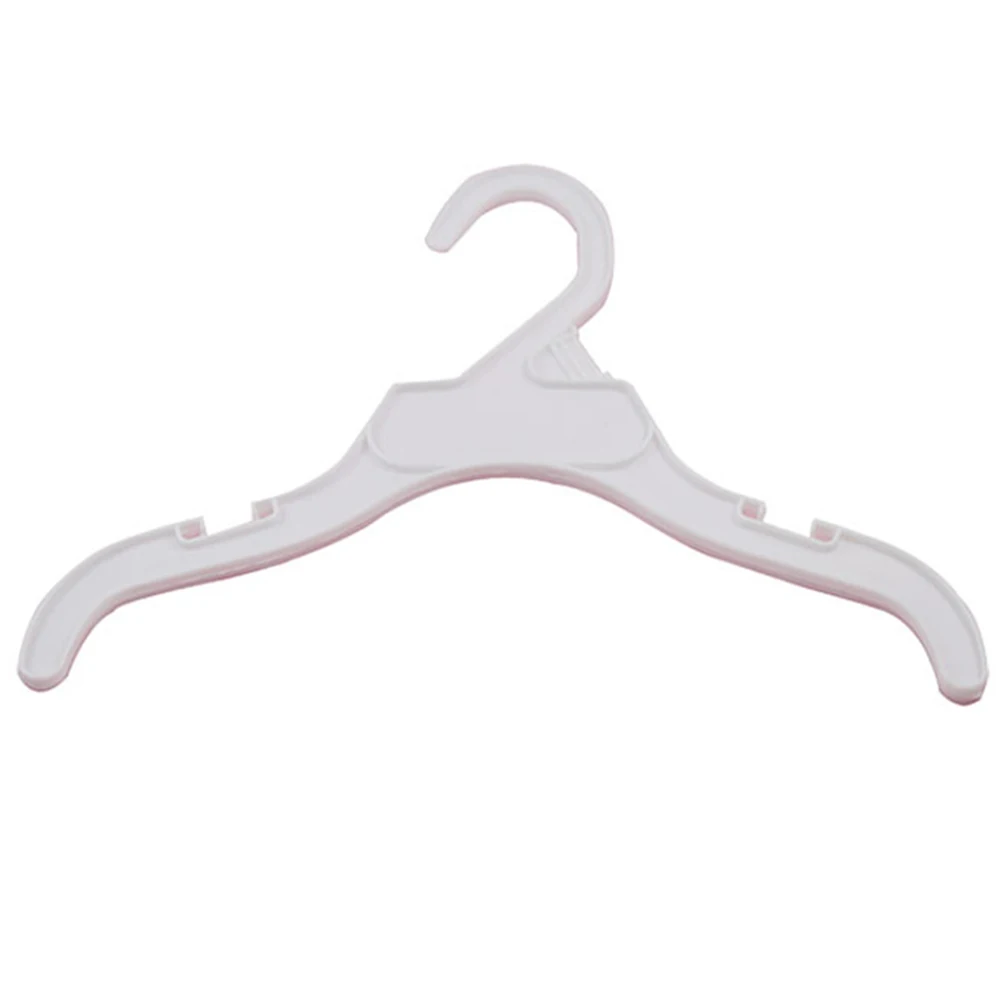 

10psc Plastic Pet Dog Clothes Hanger Dog Puppy Clothes Rack Hanger E2S