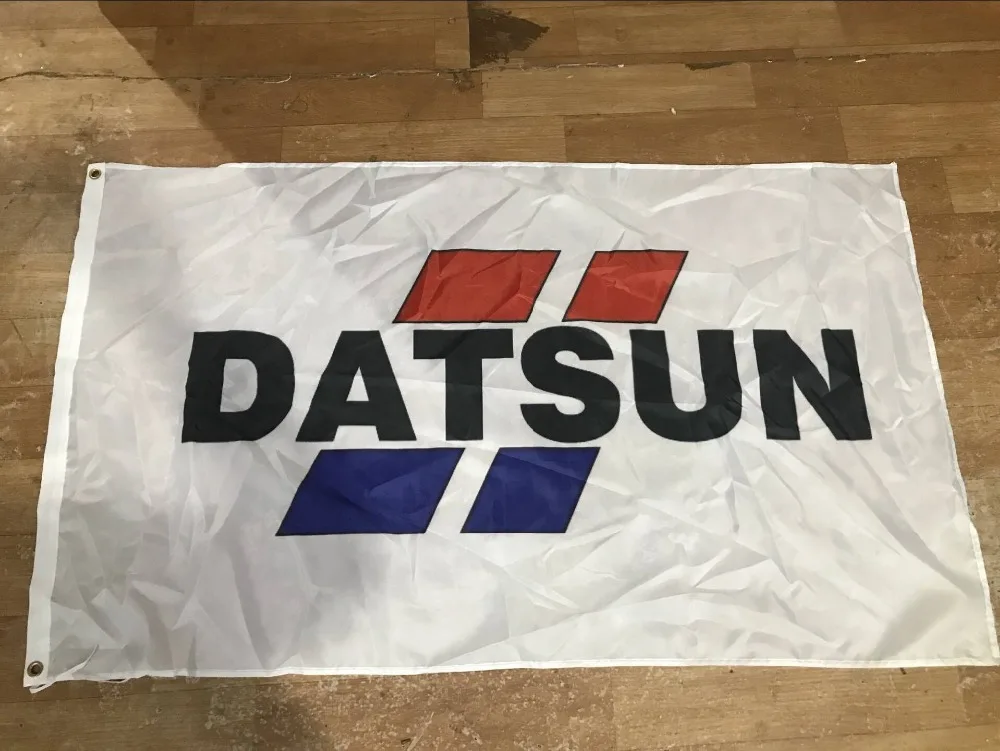 Автомобильный флаг datsun баннер из полиэстера 90*150 см | Дом и сад