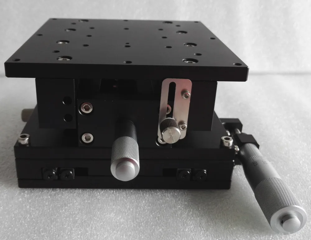 

XZ Axis Fine-tune Displacement Table 125mm Sliding stage linear Platform XZ125-R 125*125mm