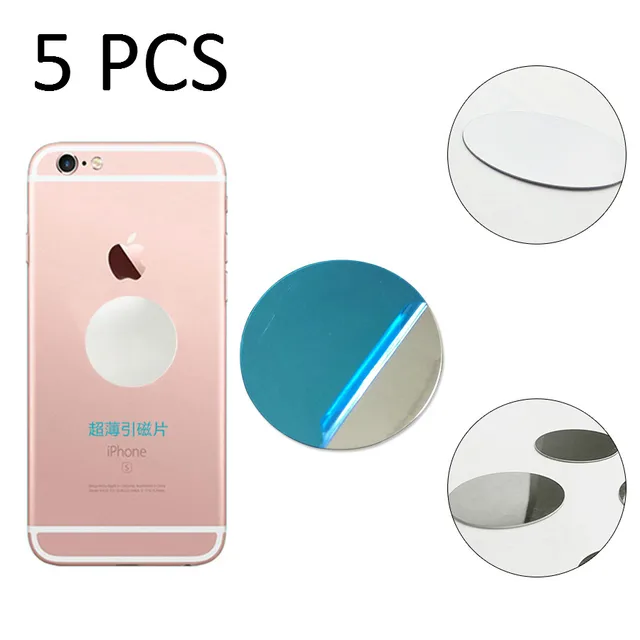 ultra slim magnetic disk plate iron sheet for car mount magnet phone magnetic sheet holder