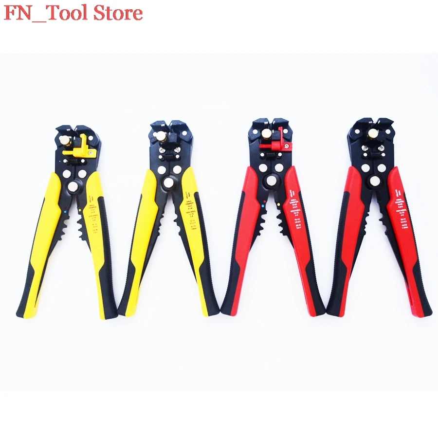 

FASEN New Multi functional Cable wire Stripping AWG24-10 0.2-6.0mm2 straight Cutting Crimping tools Wire stripper HS-D1