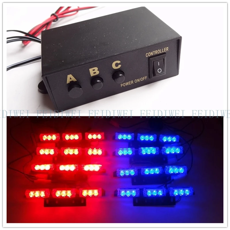 Buy 03015 8x9led 72LED Car LED Flash Light/Strobe