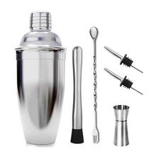 Cocktail Shaker 550Ml Stainless Steel Wine Martini Boston Shaker Mixer For Bar Party Bartender Tools Bar Accessories