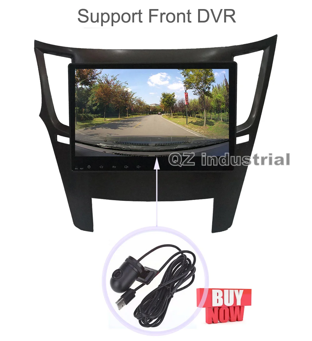 Sale QZ industrial HD 10.2" IPS 2.5D Android 8.1 T3 for Subaru Outback Legacy Car Radio dvd player with 3G 4G GPS WIFI Navi Radio RDS 14
