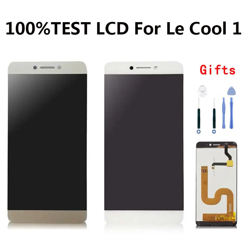 Белый/золотой для Letv LeEco Coolpad cool1 cool 1 c106 c106-7 C106-9 ЖК-дисплей + кодирующий