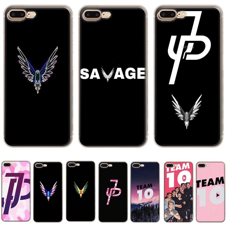 

Jake Paul Team 10 Mobile Phone Case Hard Cover for iPhone 5 5s SE 6 6s 7 8 Plus iPhone 11 Pro X XR XS Max Protection