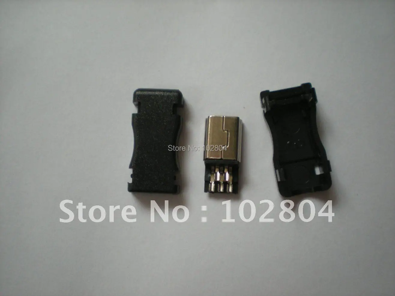 

500 Pcs Per Lot Mini USB Plug Male Socket Connector 5 Pin