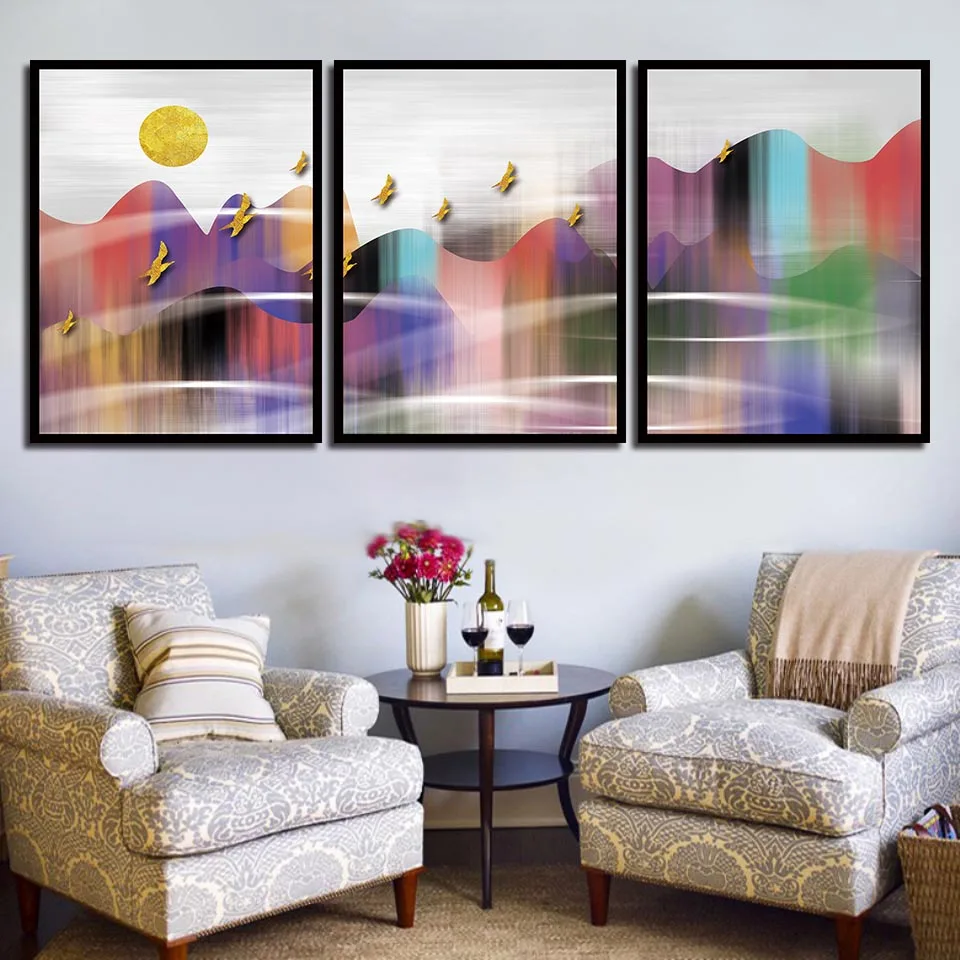 Watercolor-Nordic-Posters-Modular-Pictures-Prints-Painting-Abstract-Sunset-Mountain-Scenery-Wall-Art-Canvas-Home-Baby (1)