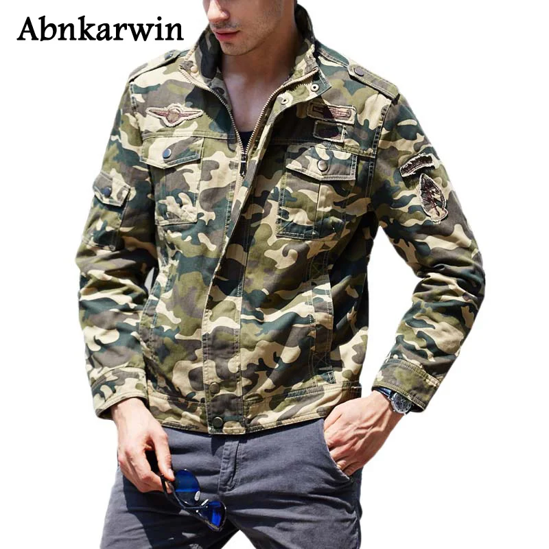 Plus 4XL High Quality Hot Military Style Jackets Men 2018