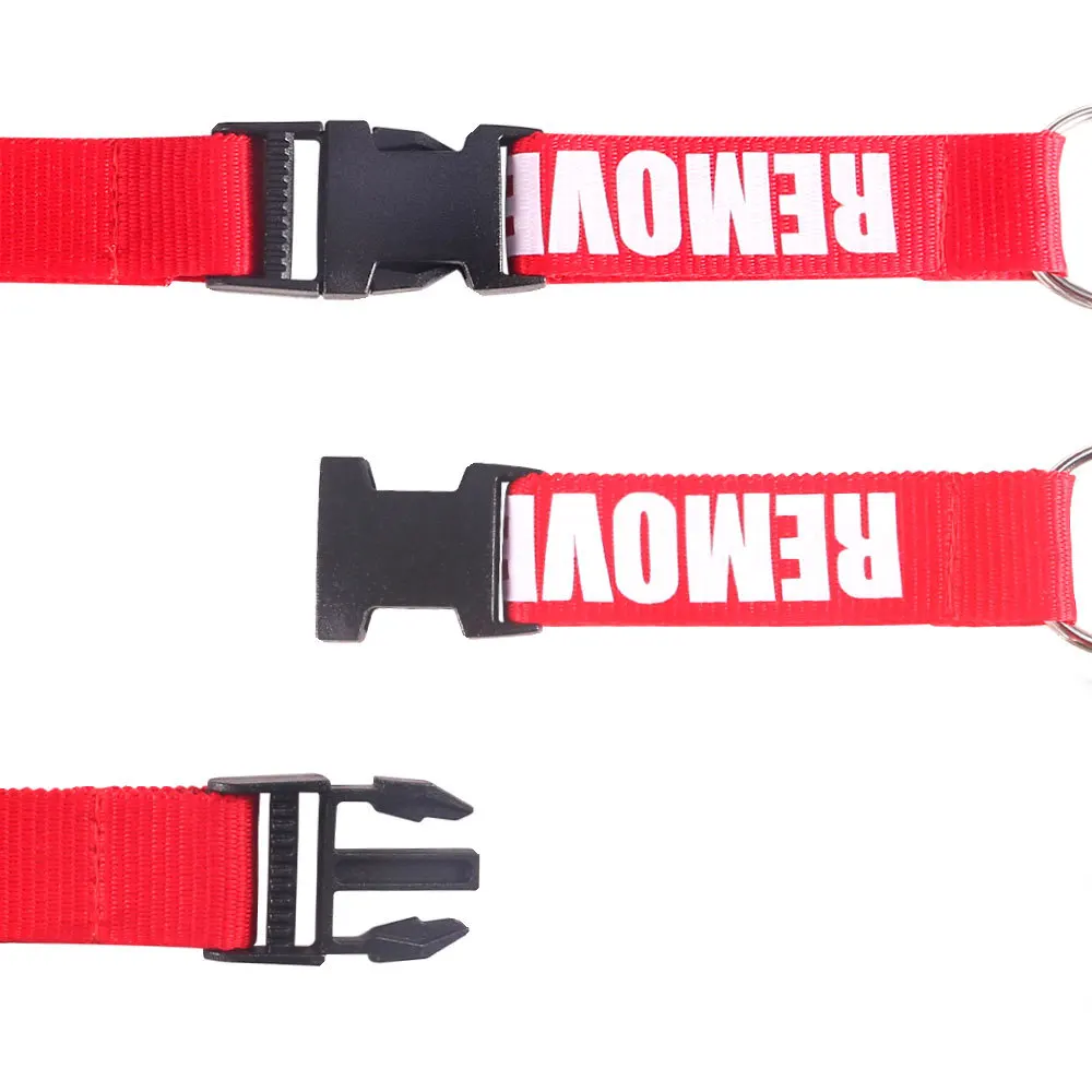 1 PC Remove Before Flight Lanyards for Key Holder Neck Strap For Card Badge Gym Key Chain Lanyard Hang Rope Keychain Lanyard (3)