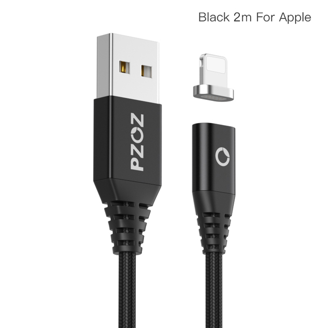 Magnetic Cable 2M Type C Micro USB C Fast Charging Phone Microusb Type-C Magnet Charger usb c Charge cord for iphone xiaomi