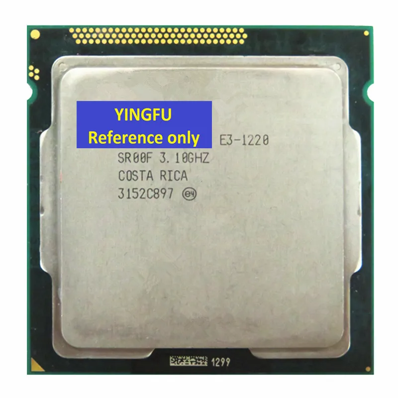

CPU E3-1220 SR00F LGA1155 CPU Processor 3.1GHz 4-Cores 8M 80W e3-1220 Tested 100% working