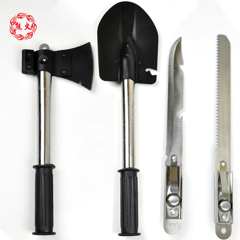

Outdoor four in one shovel multifunctional shovel axe machete yongtieqiao axe adae