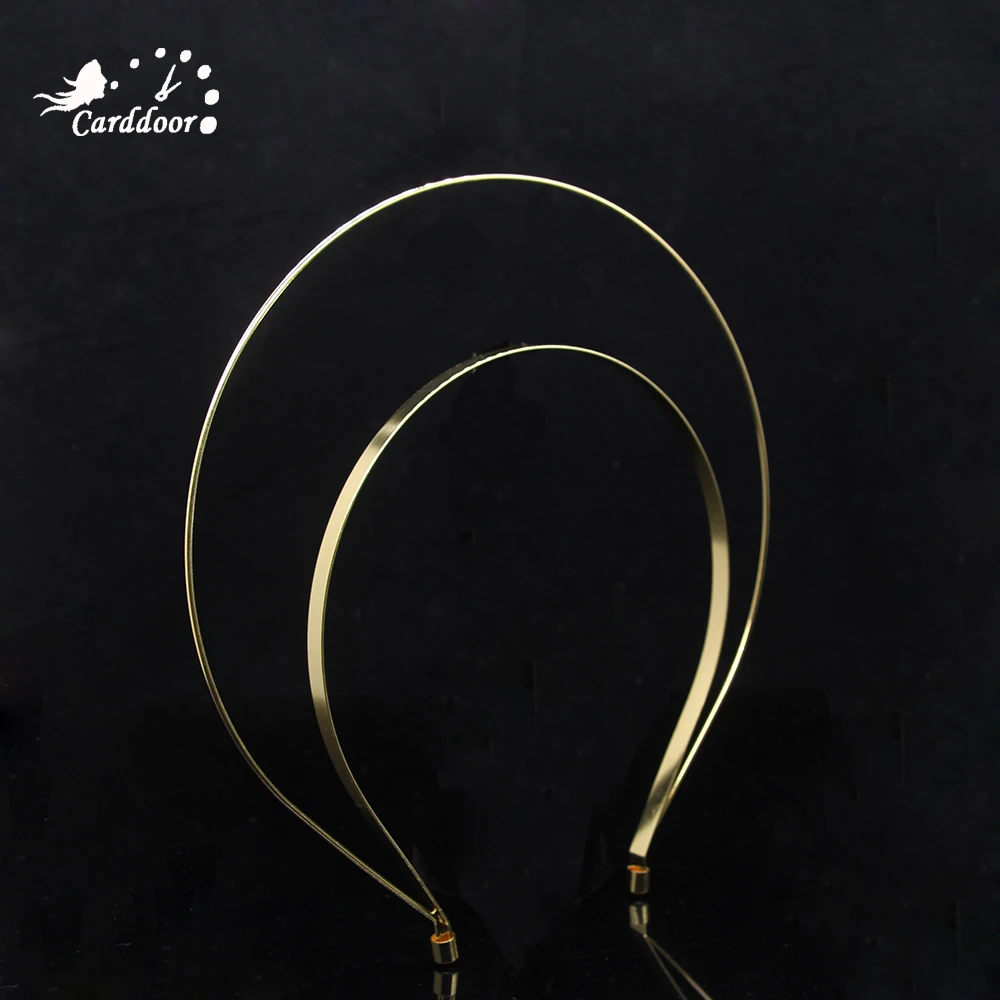 

Carddoor Fashion Crown Design Headband Wedding Hair Accessories Gold Silver Black HairBands Tiara Crown Bridal Hair Jewelry