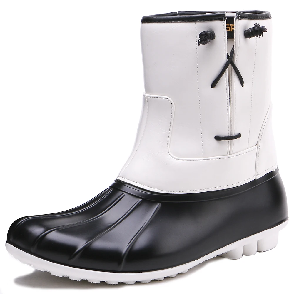 

TONGPU Lady's PVC Duck Boots Women's Causual Design Outdoor Rain Boots 28-299