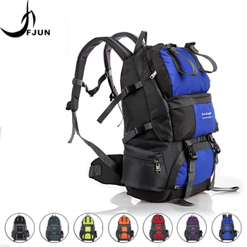 

2019 Large Capacity 50L Outdoor Climbing Nylon Waterproof Backpack For Men Women Mountaining Hiking Sport Bags FK01
