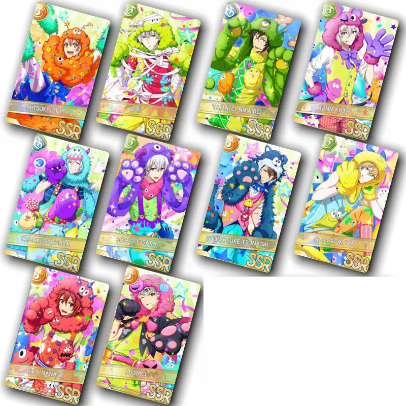 IDOLiSH7 Sticker 100pcs Different Style Anime Stickers Bus ID Waterproof Card Stikers Classic Toys