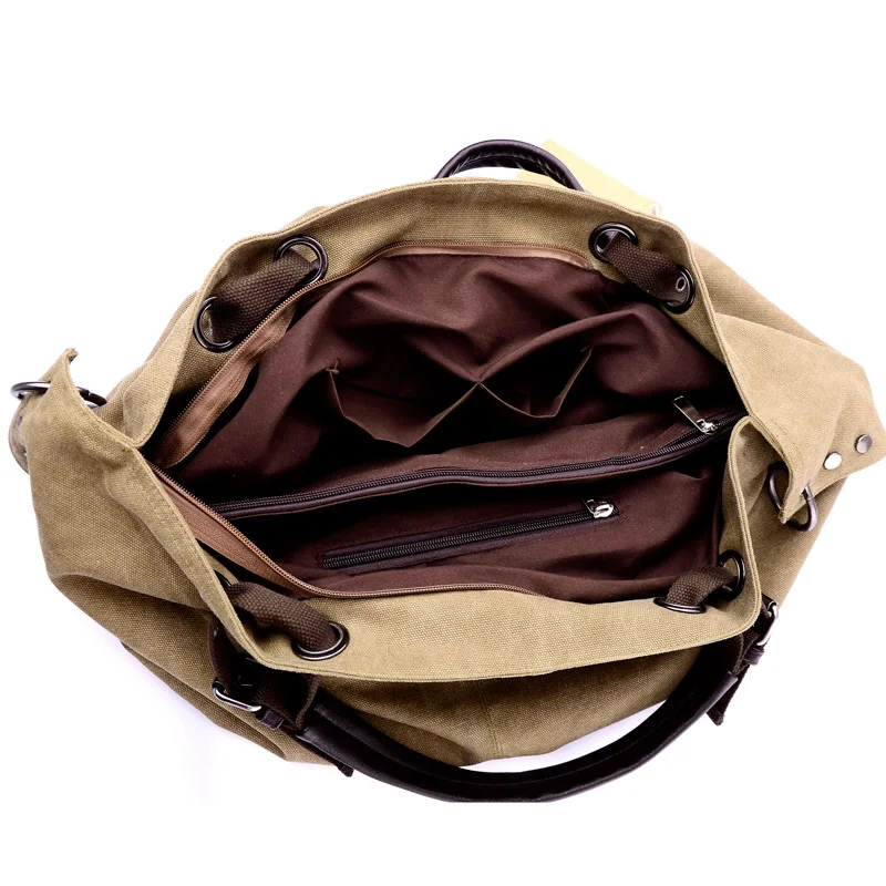  Women Canvas Messenger Bags Female Crossbody Bags Solid Shoulder Bag Fashion Casual Designer Female - 32605162079