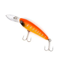 1piece 9cm 7.4g Artificial Hard Baits Minnow Fishing lure Pesca Wobblers Tackle Bass Trout Bait Diving Iscas Artificiais 3D eyes