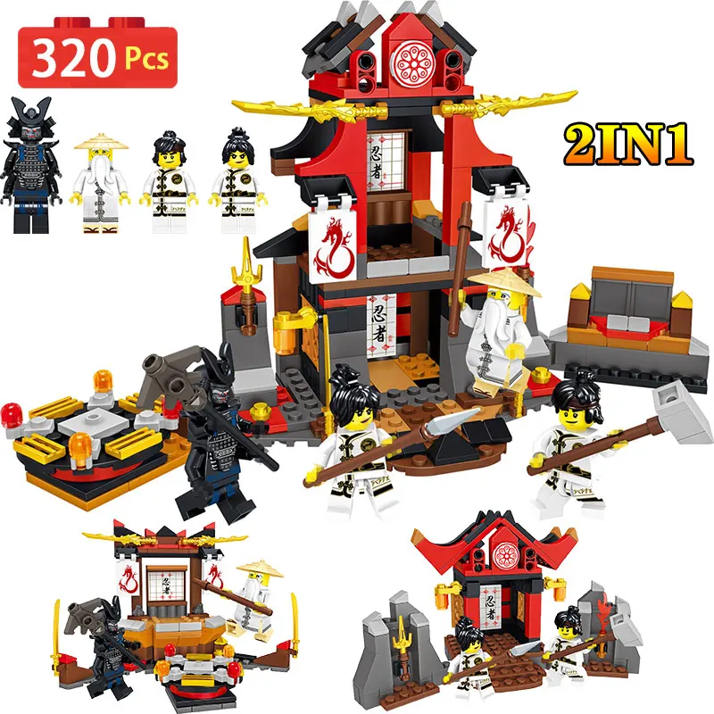 

Ninjagoes Ultimate Practice Venue Building Blocks Compatible LegoINGLYS Castle Magic Master Architecture Toys For Children Gift